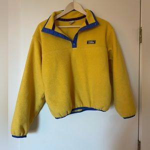 Vintage women’s LL Bean fleece pullover